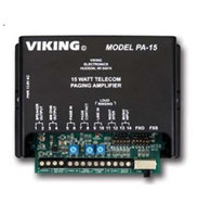 Viking Components Viking 15 Watt Paging Amplifier and Loud Ringer PA 15