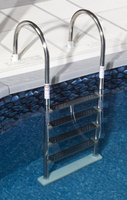 Blue Wave Premium Stainless Steel In-Pool Ladder for Above-Ground Pools