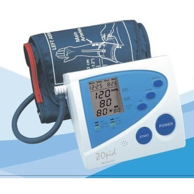 ZOpid - Automatic Digital Blood Pressure Monitor for Arm - Announces Measured Values