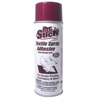 Max Professional 5047 Pro Stick 25 Textile Spray Adhesive 11 Oz - Pack of 12