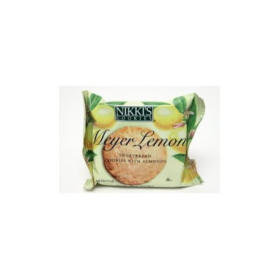 Nikkies Nikkis® Cookies - Meyer Lemon Shortbread w/almonds. (Case of 24)