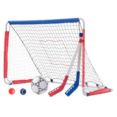 Step 2 Kickback Soccer Goal and Pitch Back