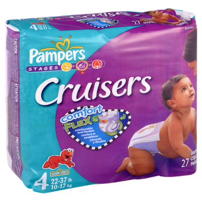 Pampers® Cruisers Diapers Jumbo Pack Size 4