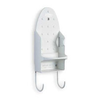 Rubbermaid FG245506WHT - Heat Resistant Plastic Ironing Organizer, 15.