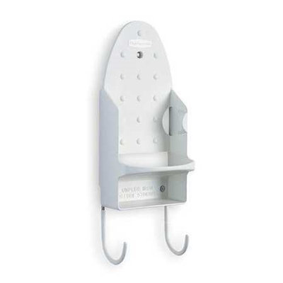 Rubbermaid FG245506WHT - Heat Resistant Plastic Ironing Organizer, 15.