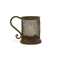 Sheaswildflowers Vintage Metal Tea Light Mug