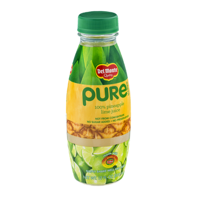Del Monte® Pure Earth 100% Pineapple Lime Juice