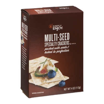Simply Enjoy Specialty Crackers Multi-Seed