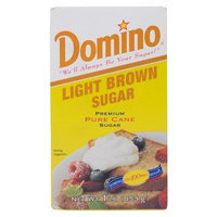 Dixie Crystals Domino Light Brown Sugar 1 Pound Box