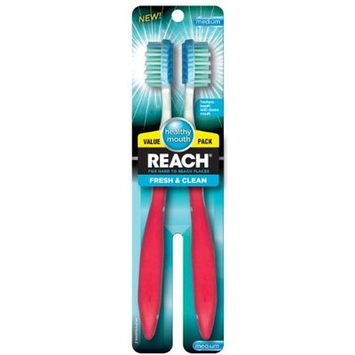 REACH® Fresh & Clean Medium Bristle Toothbrush