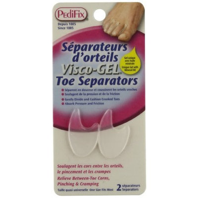 Pedifix Visco-GEL Toe Separators, Small - P31S - One pack of 2