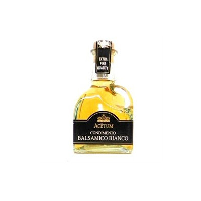 Acetum White Balsamic Vinegar Condiment Cruet 8.45 oz