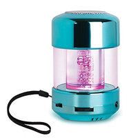 Sound Logic SoundLogic LED Speaker with Color-Morphing Light-Up Bubbles - Retail Packaging - Blue