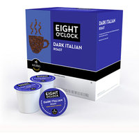 Green Mountain Eight O'Clock Dark Italian Roast K-Cups Coffee