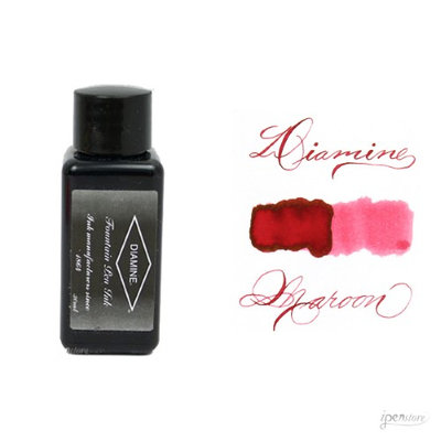 Diamine 30 ml Bottle Fountain Pen Ink, Maroon