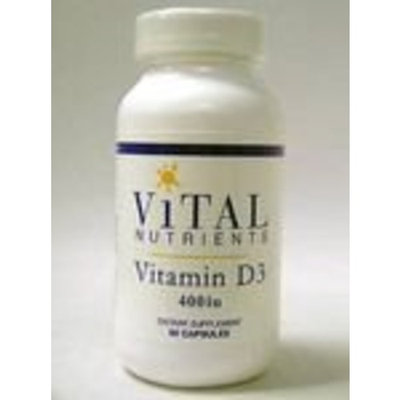 Vital Nutrients - Vitamin D3 400 iu 90 caps