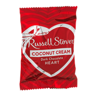 Russell Stover Coconut Cream Dark Chocolate Heart