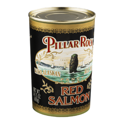 Pillar Rock Wild Alaskan Fancy Sockeye Red Salmon