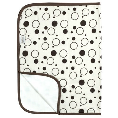 Kushies Deluxe Flannel Change Pad, Cream Crazy Bubbles