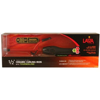 Lava Tech Ceramic Curling Iron with Tourmaline 1/2 Inch