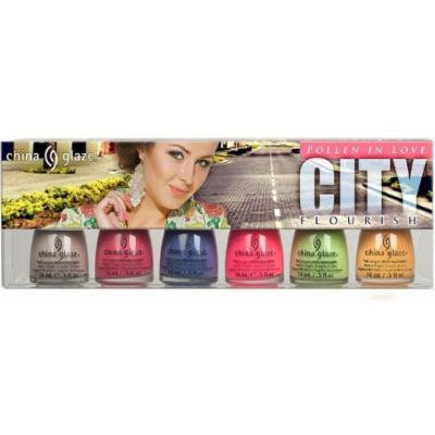 China Glaze Nail lacquer City Flourish Pollen In Love set