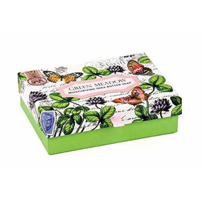 Michel Design Works Double Soap Box Set, Green Meadow