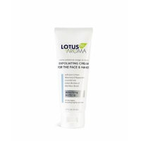 Lotus Aroma Exfoliating Cream For Face and Hands, For Face and Hands 1.7 Oz