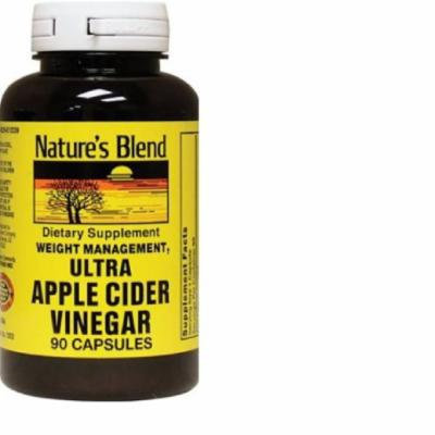 Nature's Blend Ultra Apple Cider Vinegar Capsules, 600 mg, 90 CT (PACK OF 2)