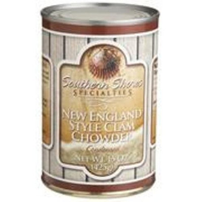 Southern Shores Specialties Clam & Corn Chowder, 15-Ounce Cans (Pack of 4)