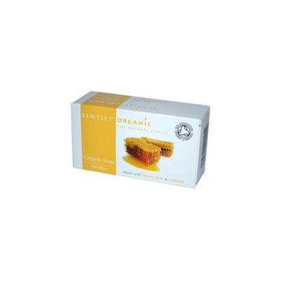 Bentley Organic 0600882 Organic Soap, Smoothing, Honey, Bran & Oatmeal, 5. 3 oz - 150 g - 5. 3 oz