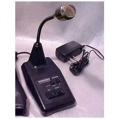Redman Cb Stop Workman Dm502B Power Base AM/SSB 6 Pin Ranger RCI Microphone