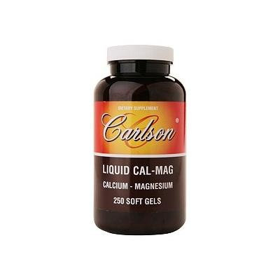 Carlson Liquid CAL-MAG Calcium - Magnesium, Softgels 250 ea