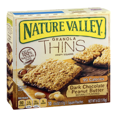 Nature Valley™ Granola Thins Crispy Squares Dark Chocolate Peanut Butter