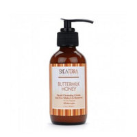 Shea Terra Organics Buttermilk Honey Facial Cleansing Cream and Eye Makeup Remover