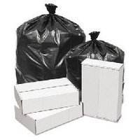 Penny Lane Commercial Can Liners Low Density White Trash Bags, Extra