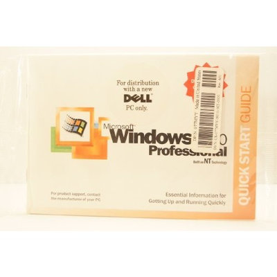 Microsoft Windows 2000 Professional Built on NT Technology For Dell PC Computer Software Program ReInstalling Windows 2000 Professional Including Service Pack 1