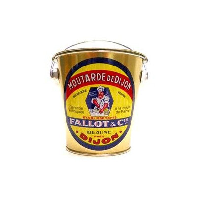 Fallot & Cie Fallot Dijon Mustard Tin Pail w/ Jar 15.8 oz