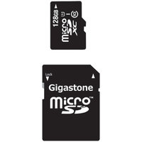 Gigastone MicroSDXC 128GB C10 U1 With SD Adapter