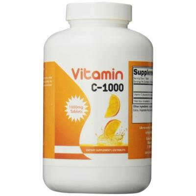 Eden Pond Vitamin C-1000 with High Power Absorb Supplement, 250 Count