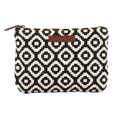 Bella Taylor Pier 29 Personal Pouch Set of 2 Cosmetic Case Makeup Bag Travel 6.25x9x5 And 5x7x5