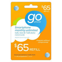 AT&T Mobility $65 Prepaid GoPhone Card