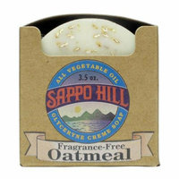 Sappo Hill Soapworks Sappo Hill Natural Oatmeal Glycerine Soap Fragrance Free 3.5 oz Case of 12