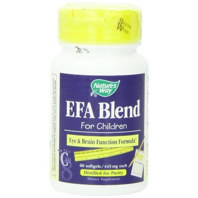 Nature's Way EFA Blend for Children , 445 mg, 60 Softgels