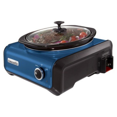 Crock Pot Crock-Pot Hook Up Connectable Entertaining System, 3.5-Quart - Blue