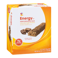 Ahold Energy Performance Bar Chocolate Fudge Brownie - 12 CT
