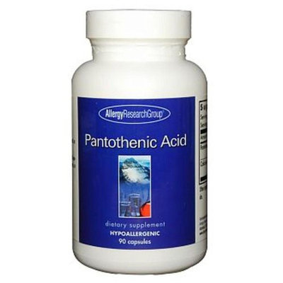 Allergy Research Group, Pantothenic Acid 90 vegetarian capsules