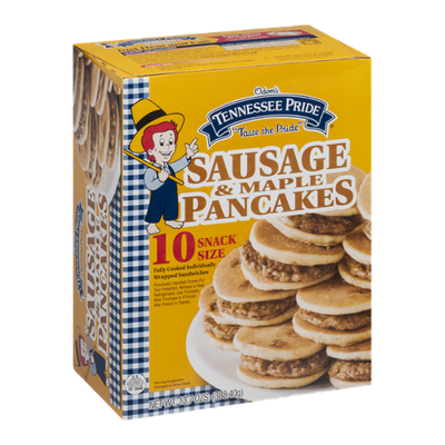 Odom's Tennessee Pride Sausage & Maple Pancakes Snack Size - 10 CT
