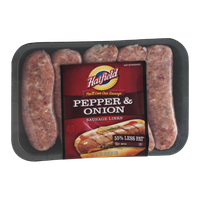 Hatfield Sausage Links Pepper & Onion 55% Less Fat - 5 CT