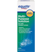 Equate Sterile Multipurpose Solution 4 Fl Oz