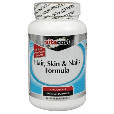 Vitacost Brand Vitacost Hair, Skin & Nails Formula -- 120 Capsules